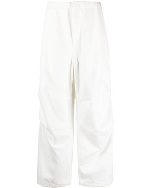 Jil Sander ストレートパンツ - ホワイト