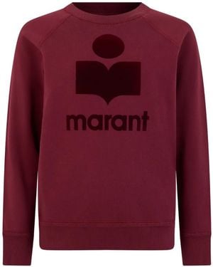 Isabel Marant Jersey Con Logo Estampado - Rojo