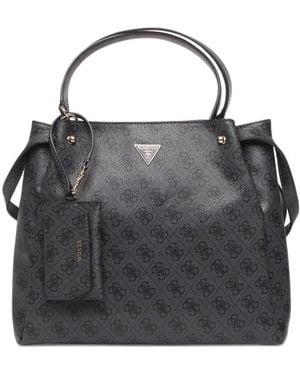Guess Borsa Tote Lorella Girlfriend - Nero