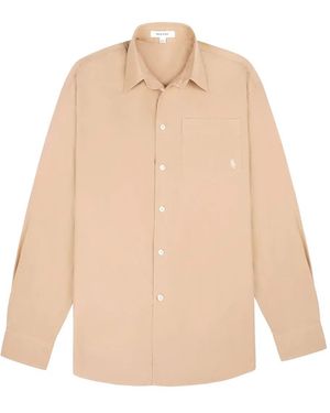 Sporty & Rich Cotton Shirt - Natural