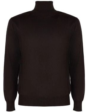 Kangra Roll-Neck Jumper - Black
