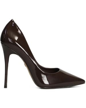 Carrano Loretta Patent-Finish Pointed-Toe Stiletto Court Shoes - Black