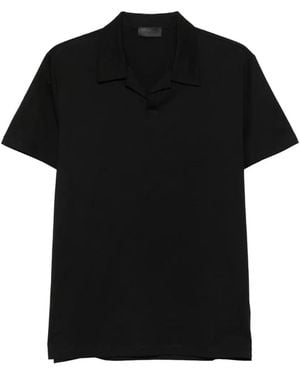 Dondup Polo-Collar T-Shirt - Black