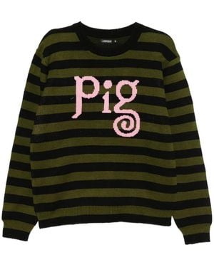 Ashish Sweat À Imprimé Graphique - Noir