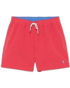 Polo Ralph Lauren Traveler トランクス水着 - レッド