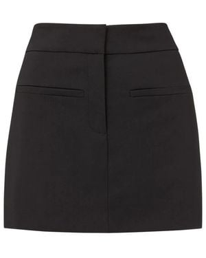 Veronica Beard Elara Mini Skirt - Black