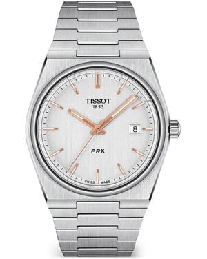 Tissot Prx Armbanduhr 40Mm - Grau