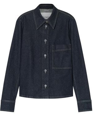 Closed Slim-Cut Jacket - Blue