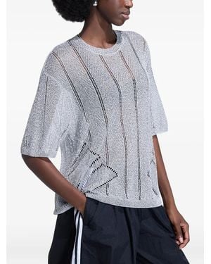 adidas Adilenium Season 5 Knitted T-Shirt - Grey