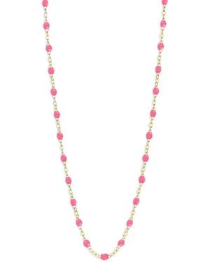 Gigi Clozeau Classic Gigi Resin Necklace - Metallic