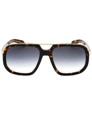 David Beckham Tortoiseshell-Effect Sunglasses - Black