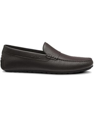 BOSS Leather Loafers - White