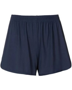 Lygia & Nanny Short Lee À Taille Élastiquée - Bleu