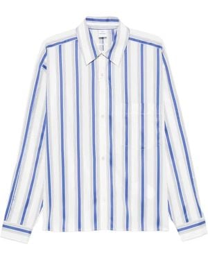 Won Hundred Maza Striped Shirt - Blue