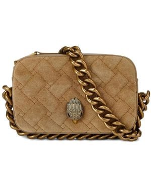 Kurt Geiger Small Kensington Eagle-Embellishment Cross Body Bag - Brown