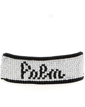 Palm Angels Palm Beads Bracelet - White