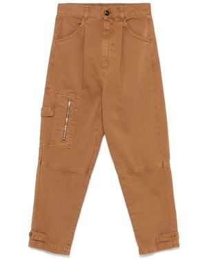 Semicouture Julya Trousers - Brown