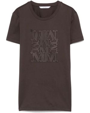 Max Mara Giovane Tシャツ - ブラウン