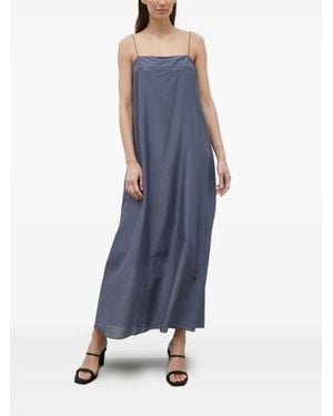 Lovechild 1979 Robe-Nuisette Longue À Encolure Carrée - Bleu