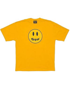 Drew Mascot Short-Slevee T-Shirt - Yellow