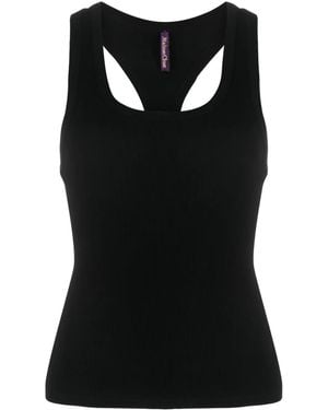 Maison Close Logo-Print Organic Cotton-Blend Hoodie - Black