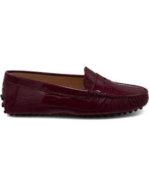 Tod's Penny Gommini Loafers - Red