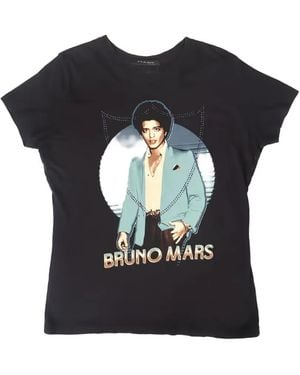 HTC Camiseta Bruno Mars Con Logo - Negro