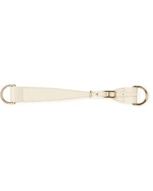 Fabiana Filippi Buckle Ring Belt - White