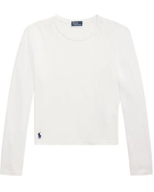 Polo Ralph Lauren Long-Sleeve T-Shirt - White