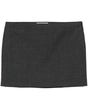 Givenchy Wool Mini Skirt - Black