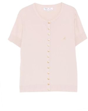 agnès b. Swing Cardigan - Pink