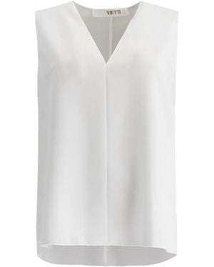 F.it V-Neck Sleeveless Top - White