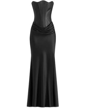 Manière De Voir Corina Maxi Dress - Black