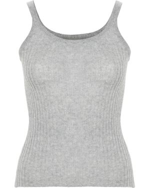 Ermanno Scervino カシミアトップ - グレー