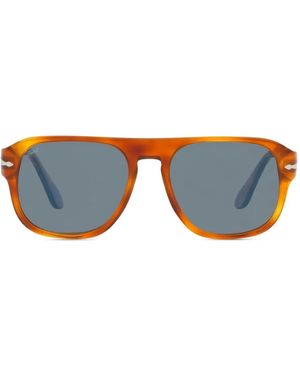 Persol Jean Square-Frame Sunglasses - Blue