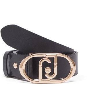Liu Jo Leather Belt - Blue