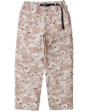 Gramicci Elastic-Waistband Trousers - Blue