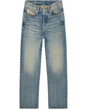 DIESEL Distressed Cotton Jeans - Blue