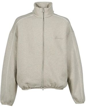Fear Of God Sportjacke Mit Logo-Stickerei - Grau