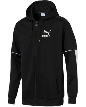 PUMA Zip-Up Hoodie - Black
