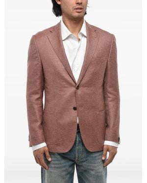 Corneliani Gate Patch-Pocket Blazer - Brown