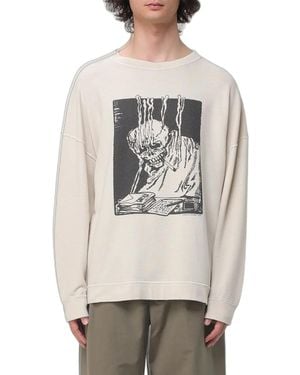 Our Legacy Slack Graphic-Print Sweatshirt - Grey