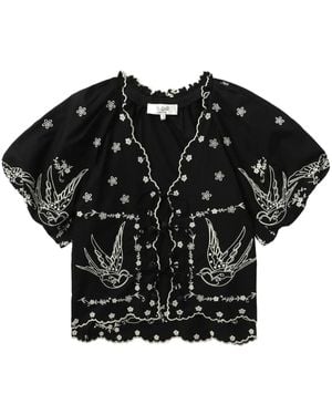 Sea Kingsley Blouse - Zwart