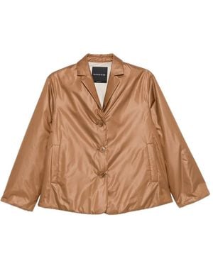 ROSSO35 Buttoned Jacket - Brown