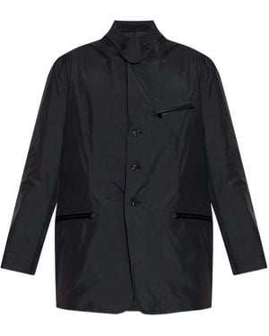 Y-3 Giacca-Camicia Con Bottoni - Blu