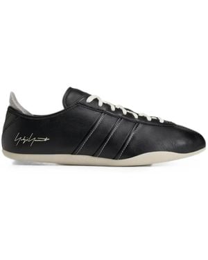 Y-3 Tokyo Logo-Print Trainers - Black