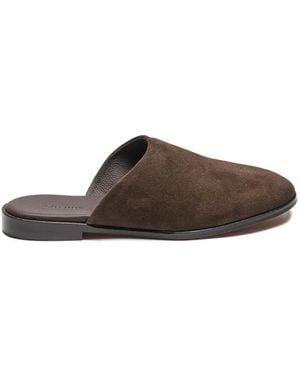 Suicoke Mules Con Puntera En Punta - Marrón