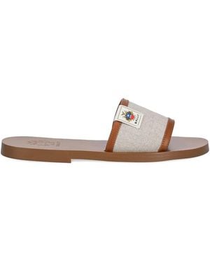 Bally Sollie Pantoletten - Braun