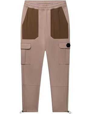 BALR Pantaloni Sportivi Con Inserti - Marrone