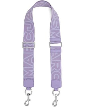 Marc Jacobs Logo-Webbing Shoulder Strap - Purple